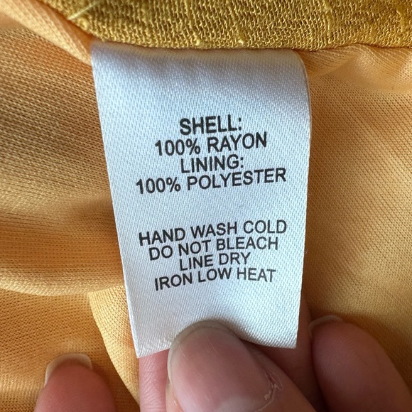 Lulus My Philosophy Golden Wrap Dress - Picture 7 of 8